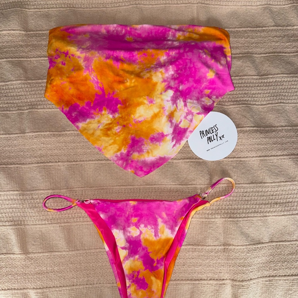 Princess Polly Tie-Dye Bikini Set